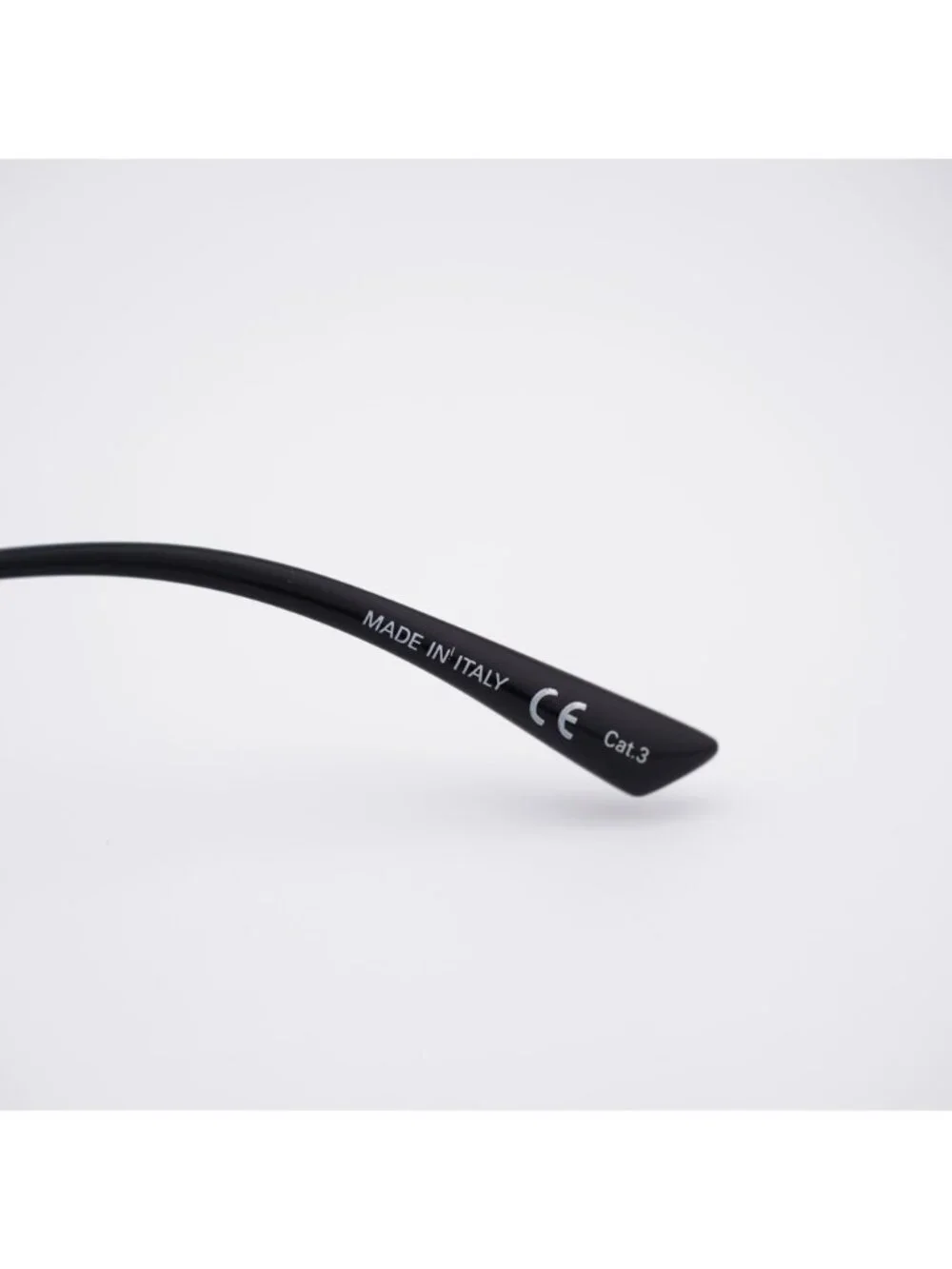 Balenciaga BB0093S 001 Sunglasses Black Geometric Frame, Grey Lenses
